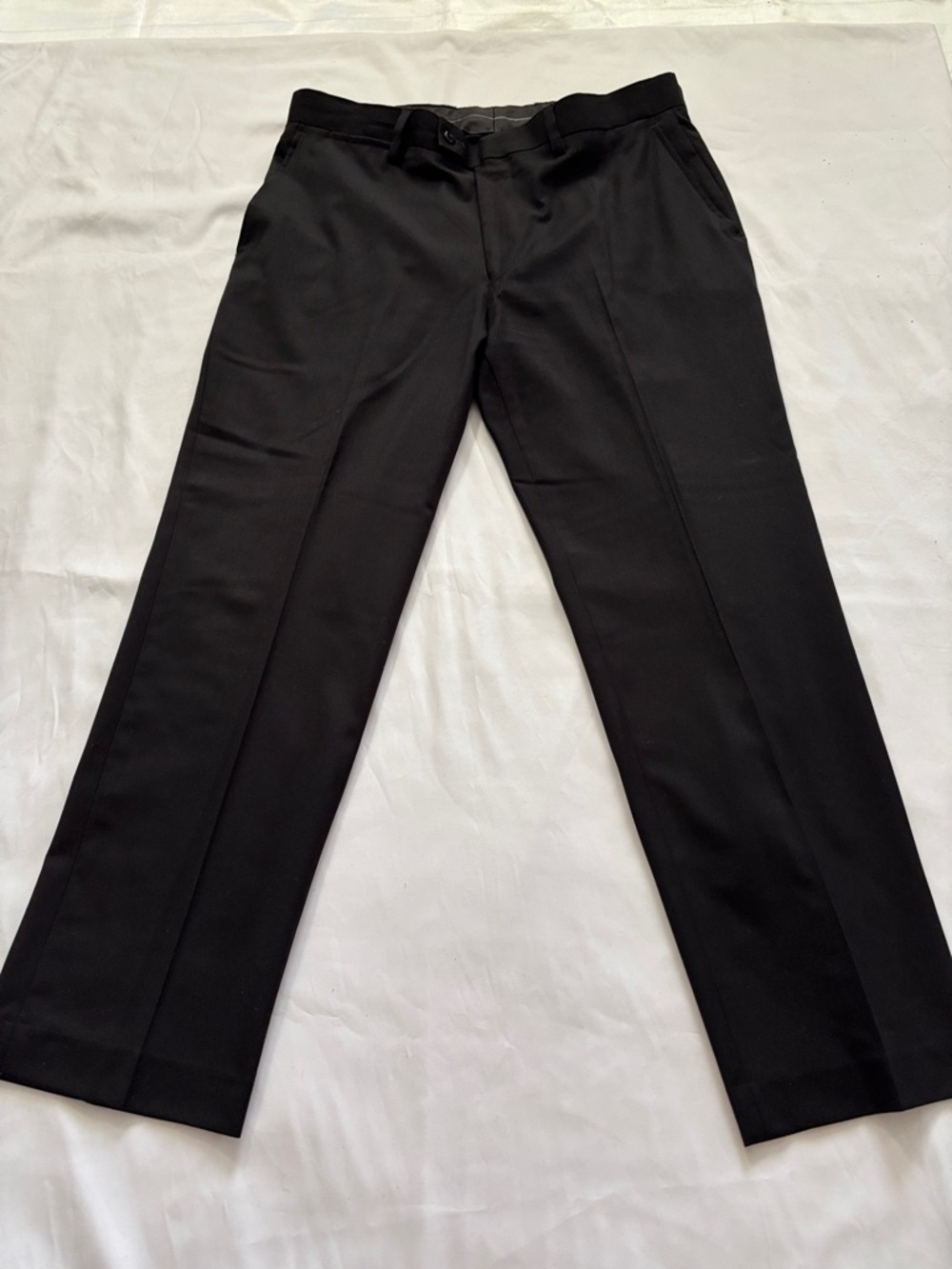 Louis Raphael Men's Black Dress Pants